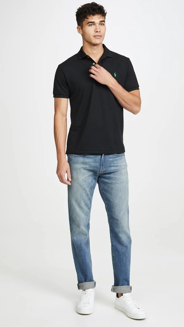 Polo Ralph Lauren Earth Recycled Polo Shirt Black