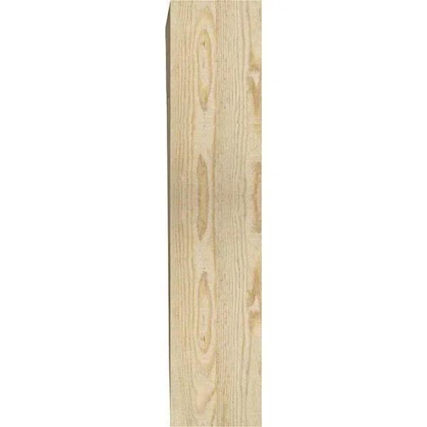 6x22W x 20x22D x 28x22H Thorton Traditional Rough Sawn Bracket - Douglas Fir