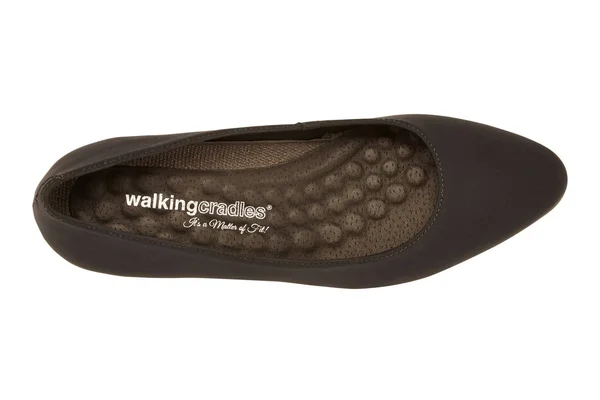 Walking Cradles Heidi Pumps - Women's, Black Micro, Size: 5.5