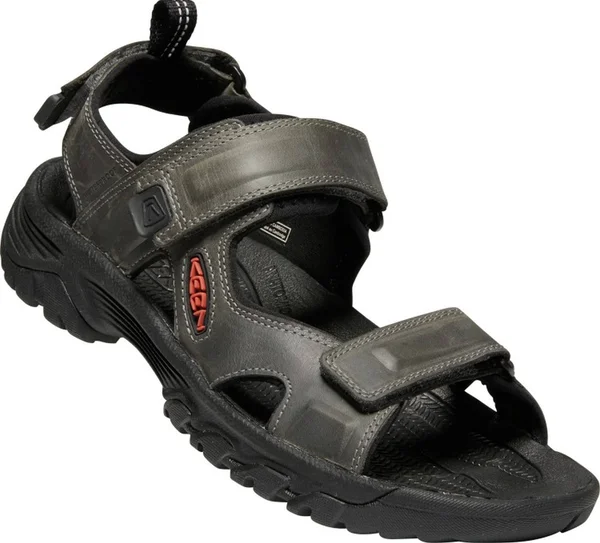 Keen Men's Targhee III Open Toe Sandal - 13 - Grey, Black