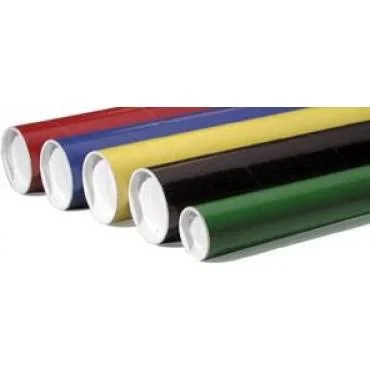 2 x 20x22 Yellow Mailing Tubes - 50/Case