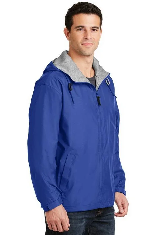 Port Authority JP56 Team Jacket - Royal/Light Oxford - 4XL