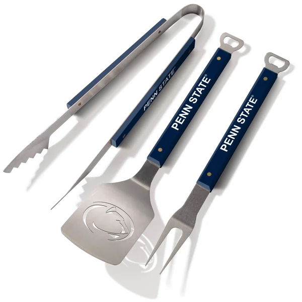 NCAA Penn State Nittany Lions Spirit Series 3-Piece BBQ Set, 22 x 9
