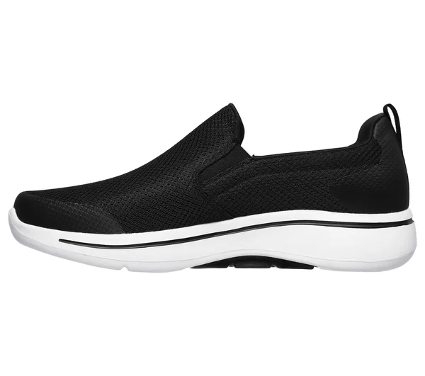 Skechers Men's GOwalk Arch Fit - Togpath Slip-On Walking Shoes, Black, 8.0