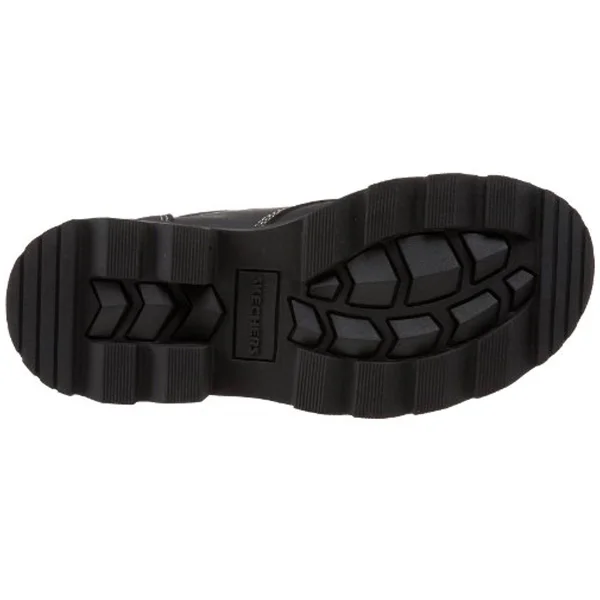 Women's Skechers Parties Mate Oxford - Black - Size 9