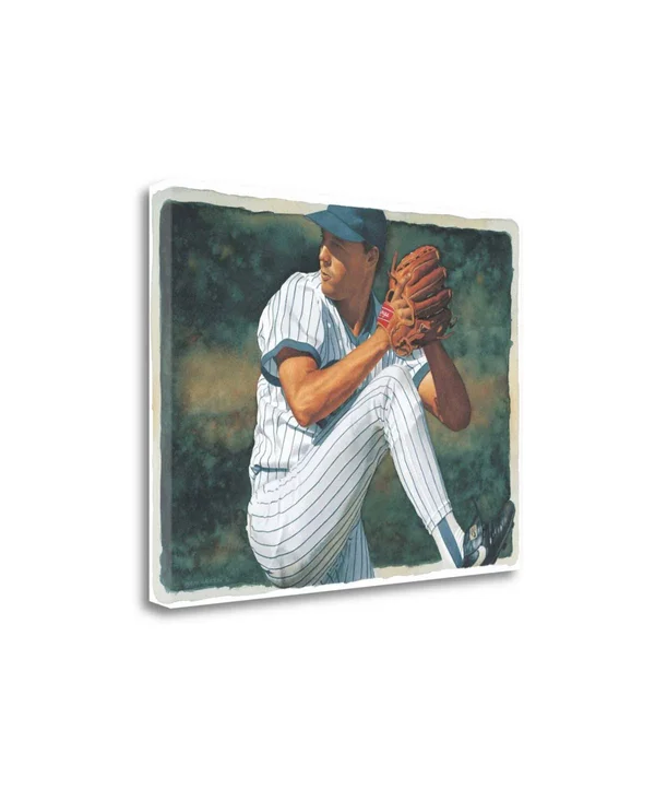 22x22 x 28x22 The Art of Baseball - The Pitcher Giclee on Gallery Wrap Canvas
