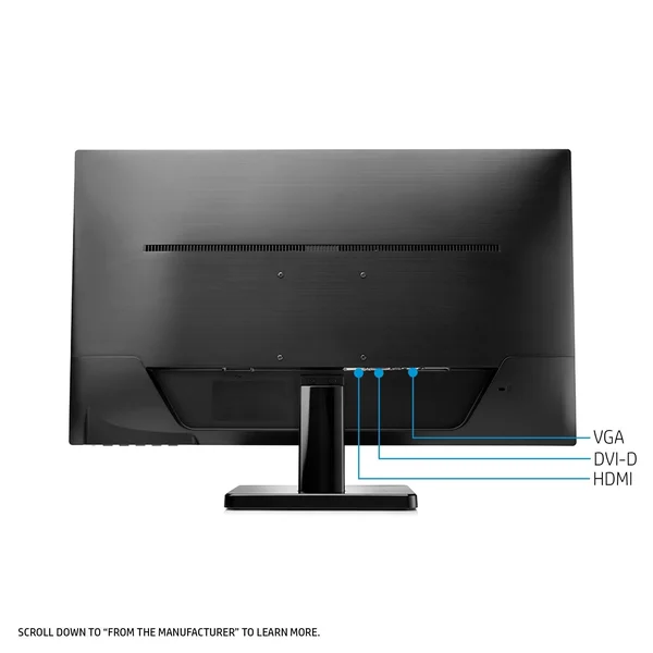 HP 27sv 27-inch LED Backlit Monitor