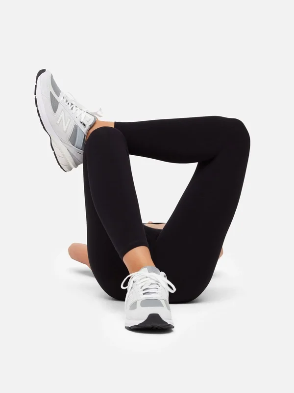 Organic Stretch Legging Jet Black - 2x