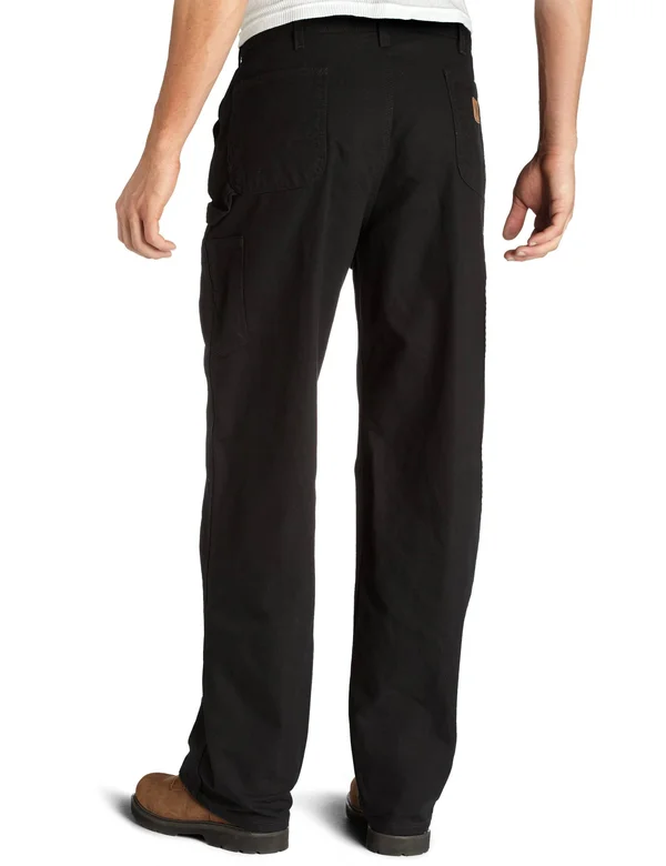 Carhartt Men's Washed Duck Work Dungaree - Black - 30 - 54