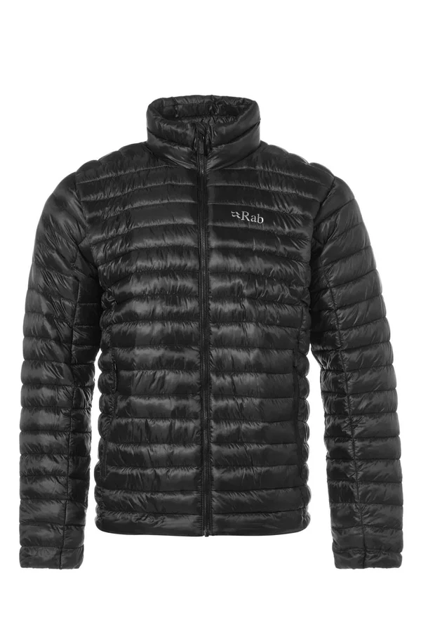 Rab Microlight Jacket Grey-Black - Mens Down Jacket, Size S - Color Black - Shark