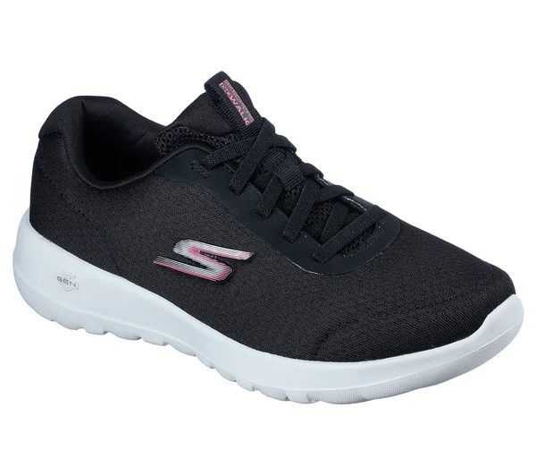 Skechers Women's GOwalk Joy Ecstatic Sneaker - Size: 6 W, Black