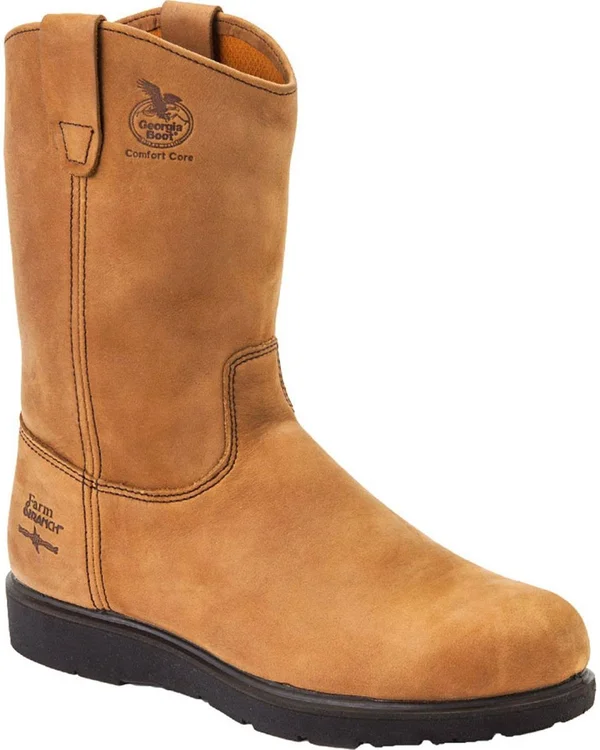 Georgia Farm and Ranch 11 inch Wellington Work Boot G4432