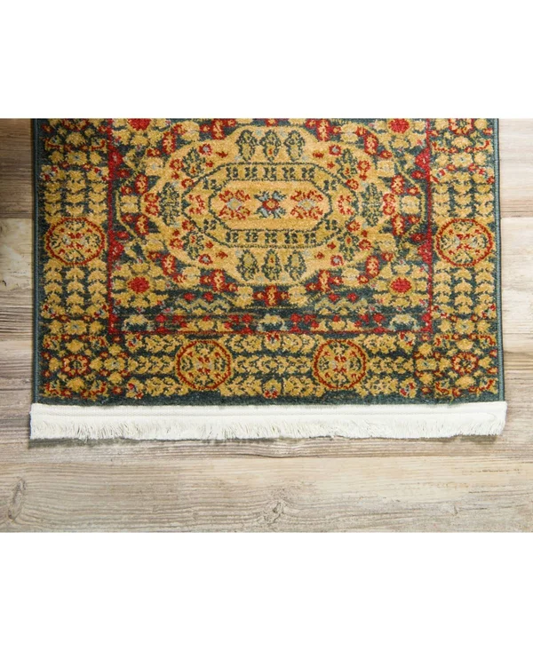 Unique Loom Jackson Palace Rug (Blue - 2&7x22 x 10& Runner)