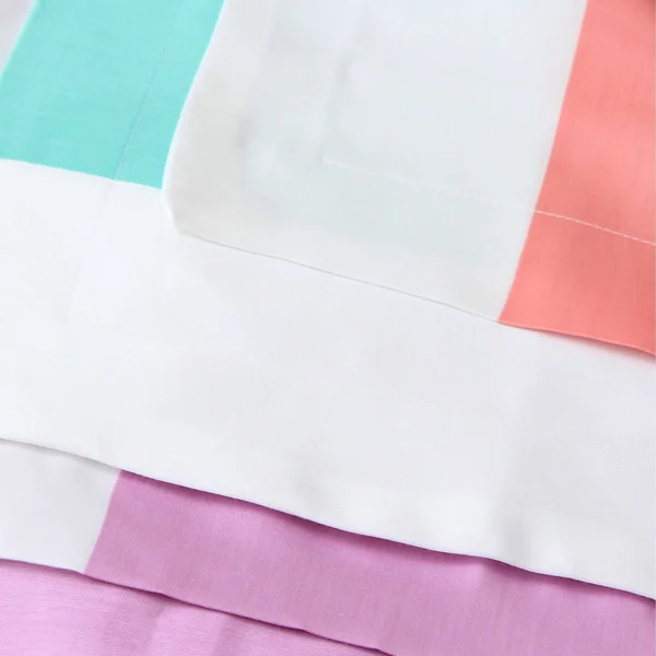 Superior Cabana Striped 600 Thread Count 3-Piece Duvet Cover Set (Full/Queen - Pink)