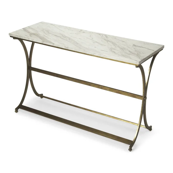 Butler Pamina Travertine Console Table 9324355