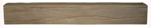 Ekena Millwork BMRW3C0060X060X144HD 6x22W x 6x22H x 12&L 3-Sided (U-beam) Riverwood Endurathane Faux Wood Ceiling Beam, Natural