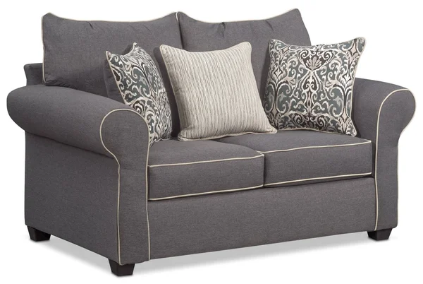 Carla Loveseat - Gray