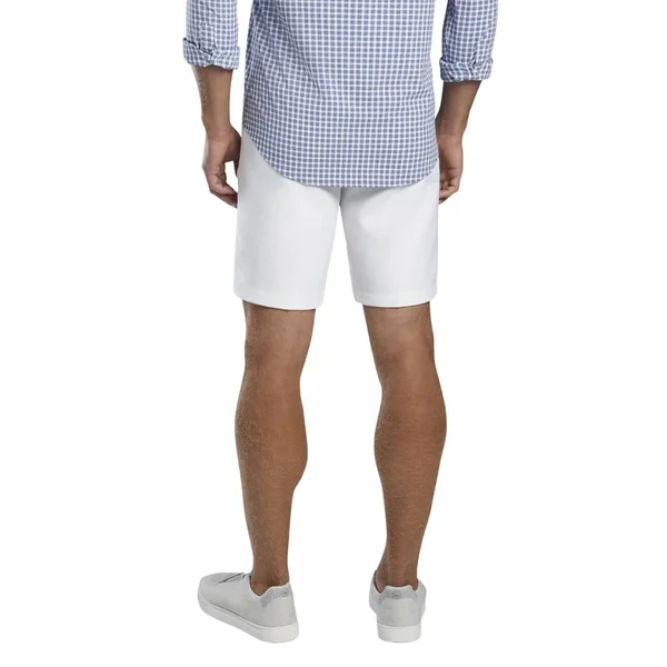 Peter Millar Salem High-Drape Performance Shorts White