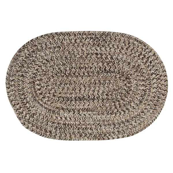 Colonial Mills Farmstand Tweed Area Rug, Size: 9& x 12& Oval, Beige