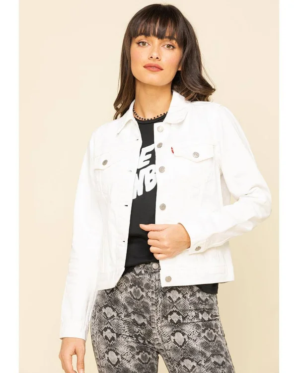 Levi&s Original Trucker Jacket - Women's - White Lie S