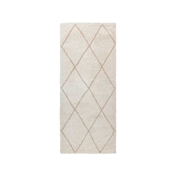 Gertmenian Thayer Shag Rug - Diamond Ivory, Size: 31 inchx72 inch Runner