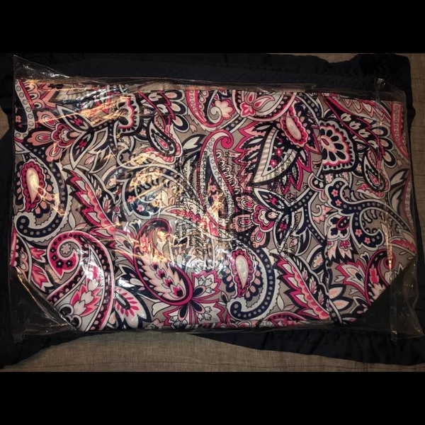 Vera Bradley Recycled Lighten Up Reactive Drawstring Family Tote Bag