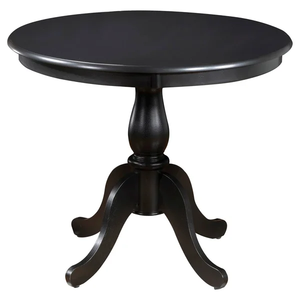 Carolina Chair & Table Co. Salem Round Pedestal Dining Table - Black