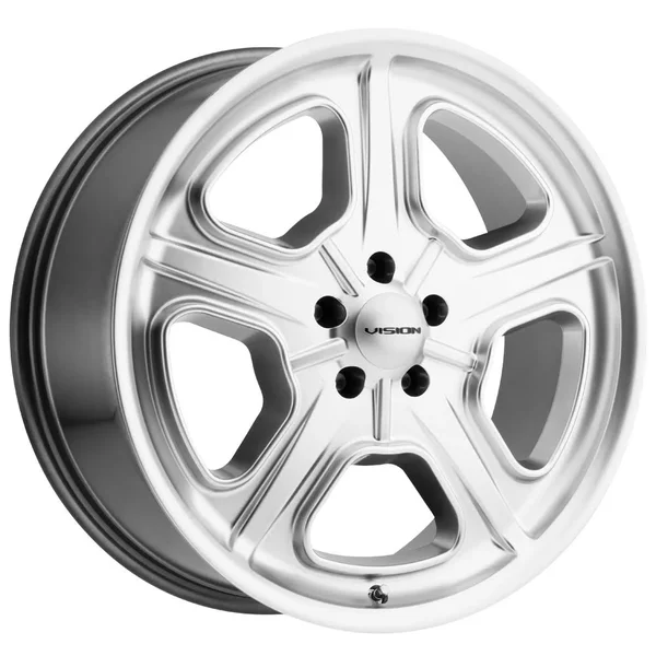 Vision Daytona 147 Wheel Hyper Silver 15x8 5x127 (5x5) 0mm