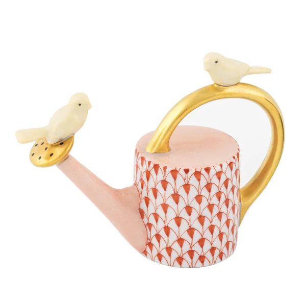 Herend, Watering Can with Birds - Rust
