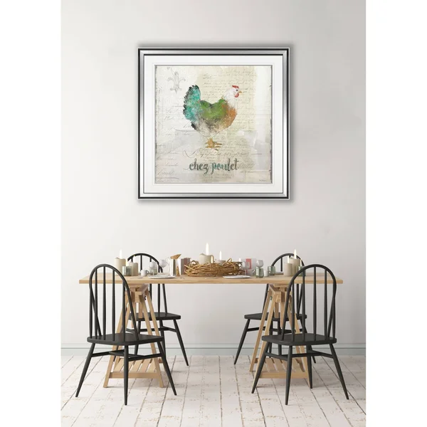 Blooming II -Framed Giclee Print - 38 x 38
