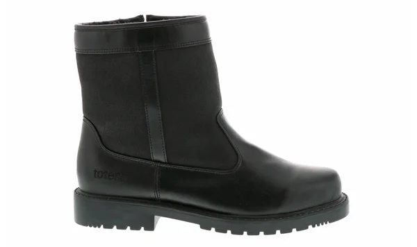 Totes Men's Stadium Nylon Winter Boot, Black, 12