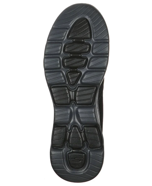 Skechers Men's GOwalk 5 Delco Slip on Sneaker - Black/Charcoal