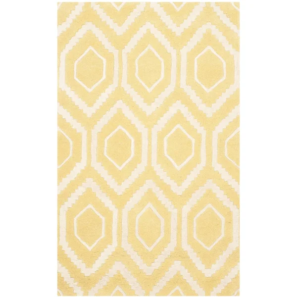 Safavieh Chatham Dark Grey & Ivory 6& x 9& Rug
