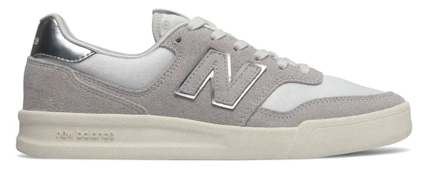 New Balance Women's 300 Shoes Grey with Silver, Size: 8.5