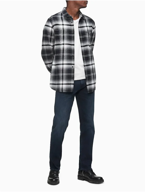 Calvin Klein Men's Straight Fit Boston Blue Jeans - 29W x 32L