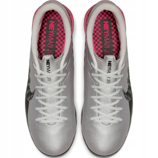 Nike Neymar Mercurial Vapor 13 Academy IC Soccer Shoes Chrome - 10