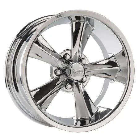 Rocket Racing R14-787345 Booster 17 x 8 Wheel, 5 x 5, 4-1/2 Bs, Gray