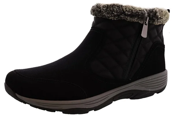 Womens Easy Spirit Vance10 Winter Ankle Boots 7 M Black