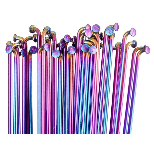 Blank PG BMX Spokes Rainbow 192mm Rainbow Spokes