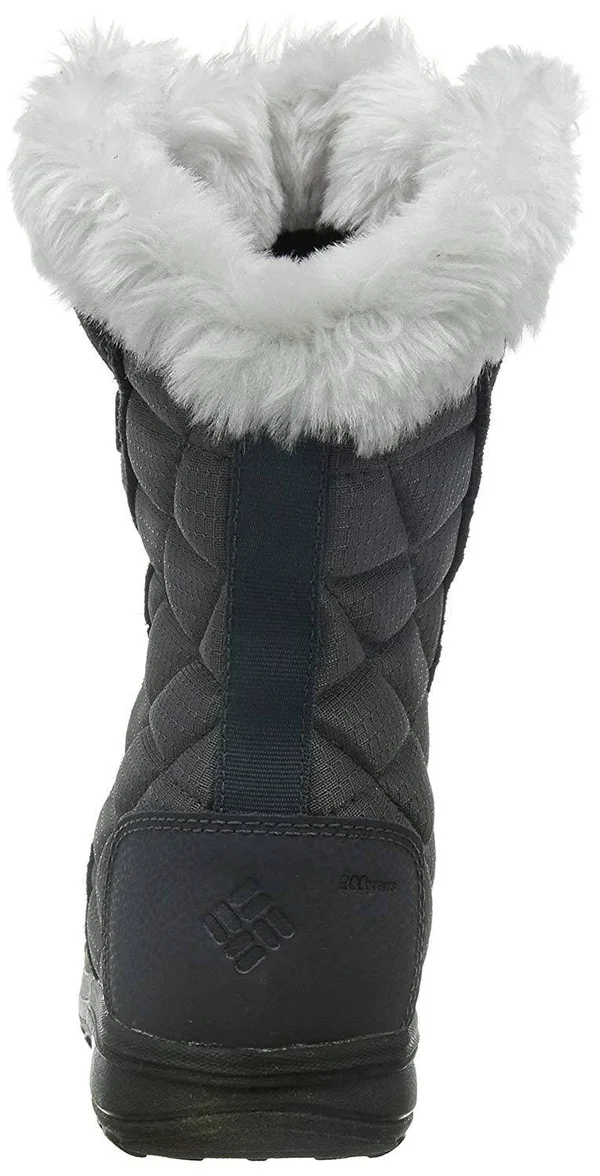 Columbia Ice Maiden 2 Women's Winter Snow Boot Shoe - Dark Grey, 9