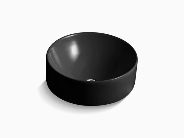 Kohler 14800-7 Vox Round Vessel Bathroom Sink - Black Black