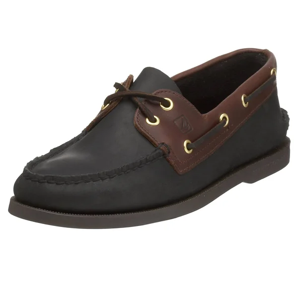 Men's Sperry &Authentic Original& Boat Shoe, Size 8 W - Black