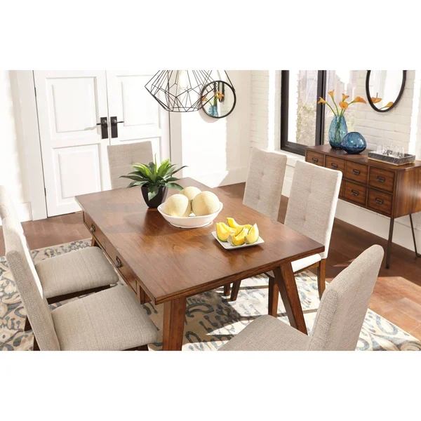 Ashley Centiar Dining Room Table Brown