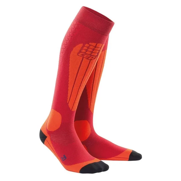 CEP Men's Ski Thermo Socks 4, Forest/Light Green