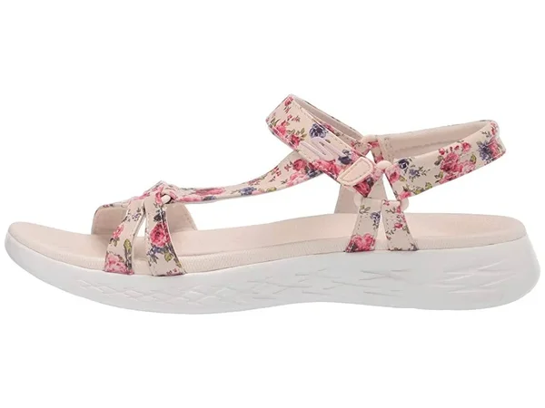Skechers Women's on The Go 600 Fleur Sport Sandal