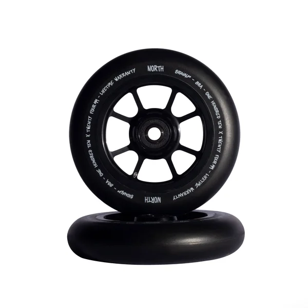 North Scooters Signal Wheels – 110 x 24mm - 110mm, Black-Rose Gold
