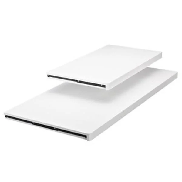 Elfa Decor Shelf White - 12x22 x 18x22 x 1-1/4x22 H, The Container Store
