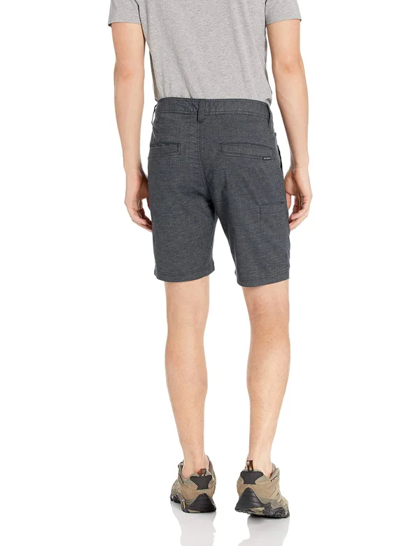 Prana Men's Furrow 8in Short - 35 - Black