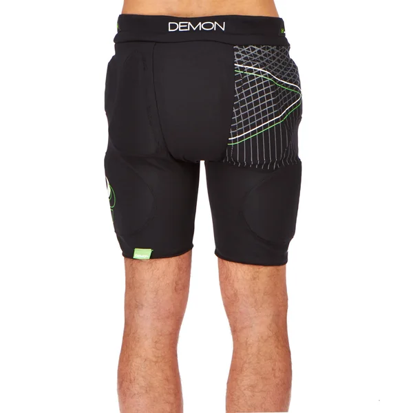 Demon Black Flex-Force Pro Snowboarding Protection Shorts