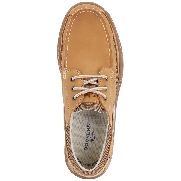 Dockers Men's Lakeport Boat Shoe Dark Tan - 9, M